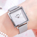 GEDI Women watch Retro Square Fashion Simple office lady business casual Waterproof Quartz lady Watch 21007