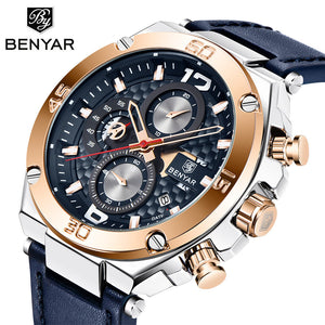 BENYAR New Hot Selling Watch Men's Quartz Watch Fashion Waterproof Multifunctional Men's Watch 5151