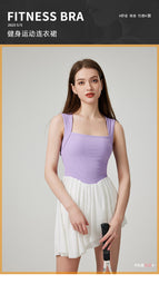 Tennis Pleated Skirt Women's Exercise Skirt Anti-Exposure Fitness Running Quick-Drying Badminton Yoga Skirts Golf Skirt 308