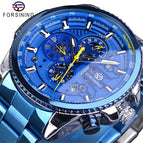 Forsining New Hot Selling Waterproof Multifunctional Mechanical Watch Men's Fashion Automatic Mechanical men Watch SLZe168