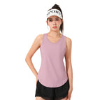 Women yoga vest Summer Wear Loose Running FitnessYoga T-shirt Thin Hollow Mesh Sleeveless Sport women clothing top JYMB008