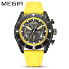 New MEGIR Men's Watch Fashion Multifunction Watch Waterproof Luminous Sports Watch 2209