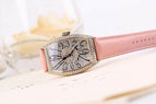 Guou 8200 Crystal Bling Women watches Fashion Leather Rectangle Watches leather watchbelt qu arz women watch