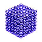 5mm 216 PCS DIY Educational toys set Magnet Balls color buck ball