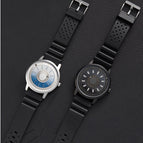 EUTOUR Magnetic Ball Ethnic Style Mechanical Black Technology Male Round Pin Buckle Spiral Watch Crown E040 With box gifts for men watches