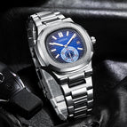 KIMSDUN Stainless Steel Men's Watch Fashion Waterproof Quartz Watch Men's Watch K-922D
