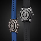 EUTOUR E029 New magnetic wrist watch timing men's watch Rubber belt sports simple style causul male fanshion watches