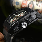 Watch for men New Melamine Six-Pin Running Second Watch Genuine Spot Square men's Casual quartz Watch 9924