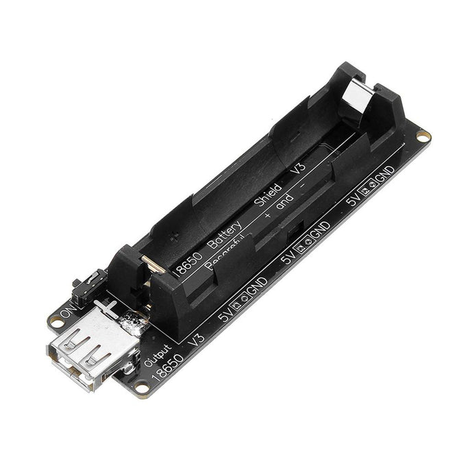 3Pcs ESP32 ESP32S 18650 Battery Charge Shield V3 Micro USB Type-A USB 0.5A Test Charging Protection Board