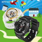 SANDA 757 Chrildred'sTop Sports Watches Women Waterproof  Chronograph Alarm Watch boy girl watch student watches