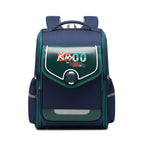 New Primary School Student SchoolBag Lightweight Burden Alleviation Spine Protection Integrated Full Open Children Men's Backpack