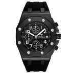ONOLA ON6805 Fashion Sports Men's Watch Silicone Band Waterproof Multifunctional Quartz Watch Men