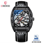 CHENXI fashion men's watch New Barrel Richard Skeleton Fully Automatic Mechanical casual Watch CX-8845