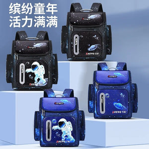 Children's Schoolbag Primary School Boys and Girls Portable Burden Alleviation students Large Capacity Backpack LZJ-4088