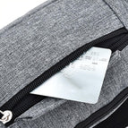 Unisex Men Women Canvas Waist Bum Bags Fanny Pack Travel Money Belt Pouch Wallet Crossbody Bags