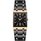 WWOOR Mens Watches Luxury Brand Quartz All steel Waterproof Clock Fashion Sport Business Men Watch