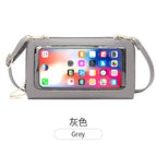 Touch screen mobile phone bag messenger mini bag 2022 new RFID anti-theft brush wallet women's long all-match women's bag SJ627