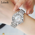 Labaoli women watch quartz watch diamond ins wind fashion elegant ladies watch female LA236