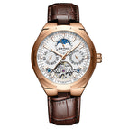 Fashion Men's China Mechanical High-end Automatic Pin Buckle Through Bottom Watch JYD-J065