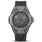 KIMSDUN men's watch Creative Silicone Watch Fashion Personality boys Student Waterproof Quartz Watch K-720D