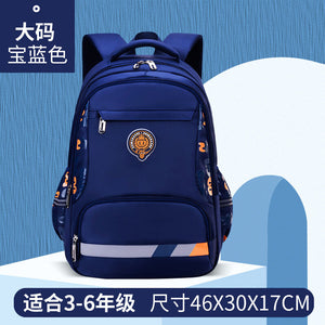 The new primary and secondary school bag children's leisure school bag lightweight breathable school boys large-capacity backpack 2270