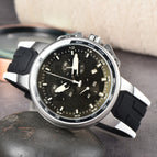 2023 New men watch Hot Sale Three-Pin Fashion Casual Men's Tape calendar casual Watch 45613