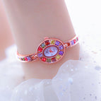 BS New Popular Watch Chain Watch Gradual Rainbow Luxury Women's Watch FA1681