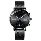 Belushi 537 Man Business Wrist Watch Men Watches Chronograph Luxury Brand Male Clock Quartz Wristwatch Male Watch