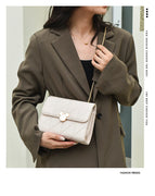 Bag women's 2022 Korean version of the new small square bag fashion all-match texture shoulder bag diagonal bag