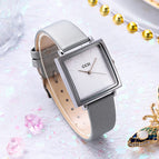 GEDI 21007 Tiktok Live Broadcast Hot Women's Vintage Square Belt Watch Fashion Simple Waterproof Quartz Watch