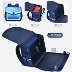 New primary school student horizontal schoolbag boy fashion all-in-one open student backpack gradient children's bag 768