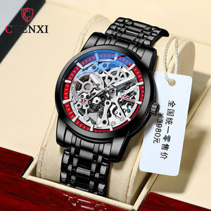 Chenxi high-end new solid automatic hollow mechanical watch men's men's waterproof luminous watch