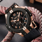 BAOGELA multifunctional trend large dial watch sports waterproof quartz watch watch 1909
