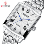 CHENXI Couple Watch Casual Calendar Quartz Watch Men and women Casual fashion Watch 079A Calendar