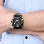 SKONE Watch for men Simple fashion unique special design Men's Watch Skull Round Quartz Watch Men 9479