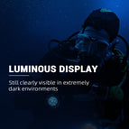 NORTH EDGE AQUA 5800mAh New Arrival Original Men's Professional Diving Computer Watch Scuba Male Watches Free Diving Waterproof 100M Altimeter Barometer Compass