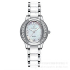 SENO watch 2022 new temperament atmosphere fashion oval watch women's temperament trend diamond-encrusted women's watch s035