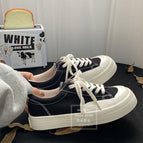 Increased canvas shoes women's 2021 new Japanese and korean ins tide student board shoes big-toed shoes 501