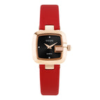 GUOU  8190 Small Face Dial Square Watches for Women 30M Waterproof Female Quartz Watch Simple Ladies Wristwatches
