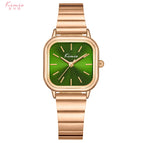 Kimio 2021 New Niche Light Summer Women's Handchair Waterproof Small Square Watch Ladies Tops Famous Brand Brand Watch For Women Fashion Quartz Women's Watches