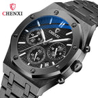 CHENXI men's watch Multi-functional Sports Watch Men's Steel strap Waterproof Quartz quartz Watch CX-948