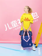 Primary and secondary school students tuition bag messenger bag boys and girls one-shoulder training class schoolbag hand-held diagonal dual-use 2803