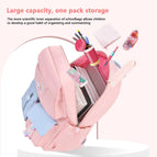 School Bag Rainbow Preschool Backpack Waterproof School Backpack Small Child Book Bag for Teenage Girls Gift