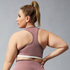 New Large Size Sports Bra Women's Nylon Fitness Running Bra Yoga Beauty Back Bra dancing outdoor sports top BB115