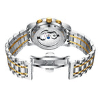 ONOLA ON6820 solid steel belt business tourbillon hollow automatic mechanical watch men's waterproof watch men