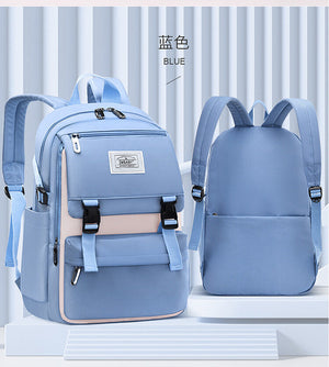 New schoolbags 6-12 ages light and casual boys and girls backpack Children's backpacks Korean style backpacks 2280