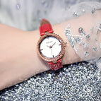Guou 6014 Women's Watch Casual Waterproof Fashion New Korean Version Trend Simple Atmosphere Net Red Wind Watch