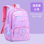 New Korean schoolbag girls sweet and lovely 6-12 years old children's schoolbag light gradient shoulder bag 2277