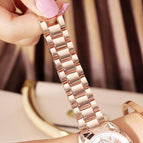 GEDI Luxury Women Fashion Casual Watches Stainless Steel Waterproof Ladies Analog Quartz Wristwatch Female Gift Clock Watch