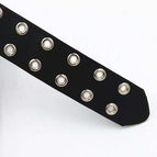 Fashion Men Casual Black Punk Belt Waistband Personality Accessories men's gift